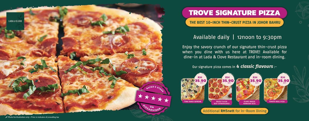 TROVE Signature Pizza 
