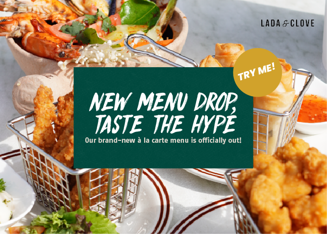 New Menu Drop, Taste The Hype!