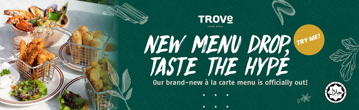 New Menu Drop, Taste The Hype! 